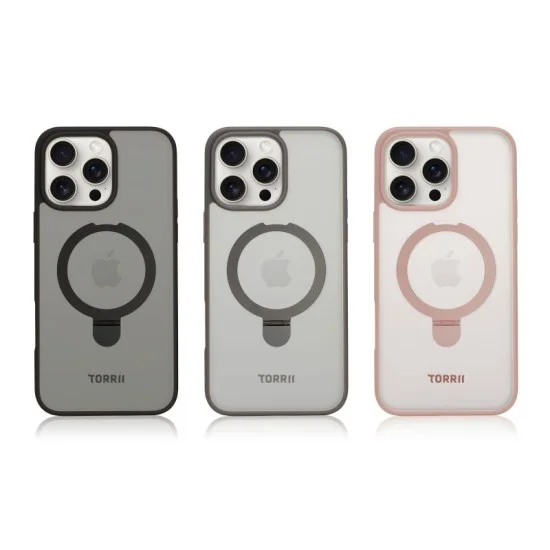 Cover Iphone 16 Pro Max Torero Stand Magsafe Torrii - Gray